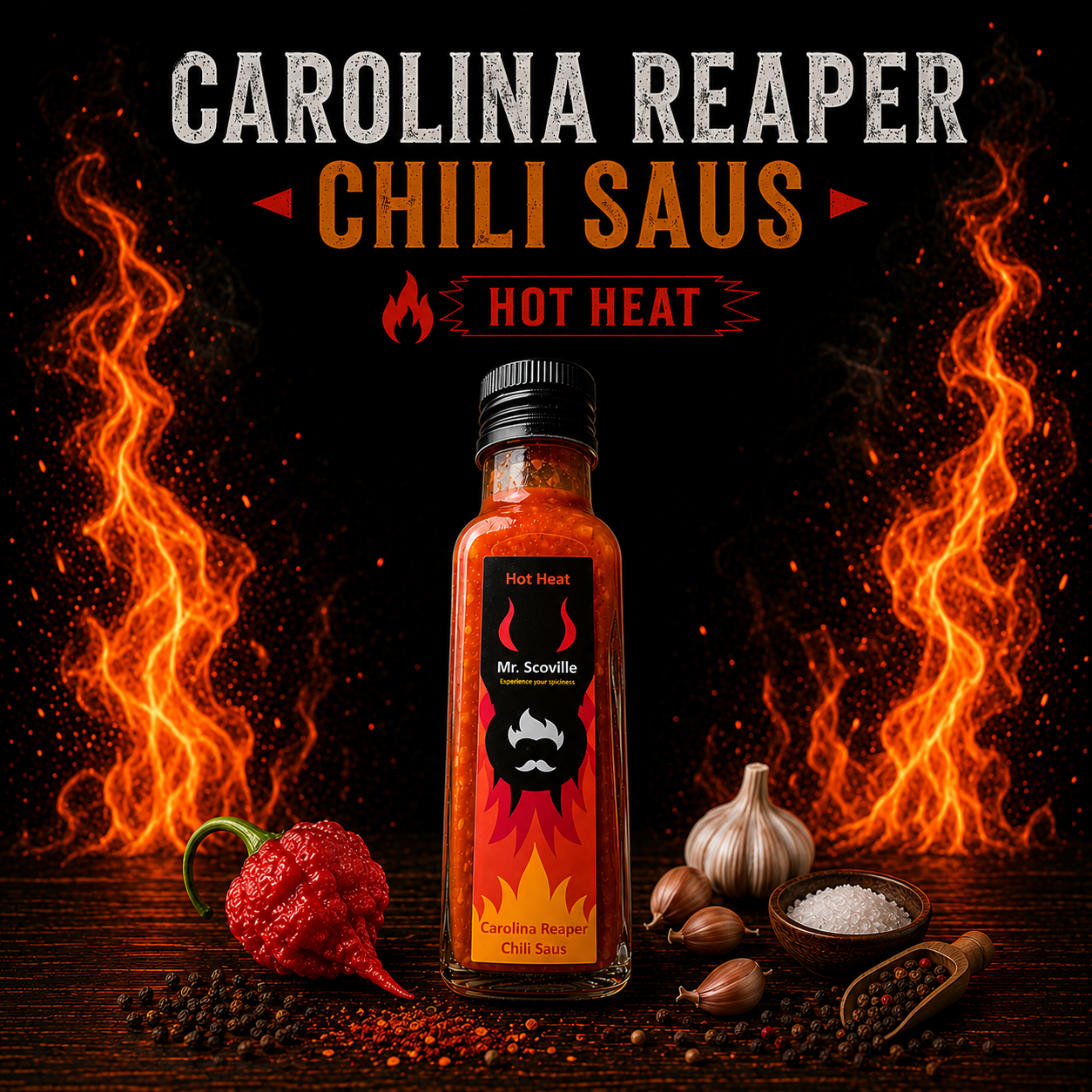 Carolina Reaper Chili Saus