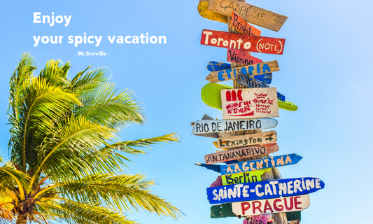 Spicy vacations hot peppers