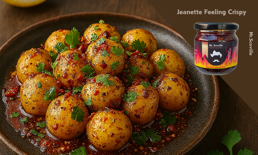 Jeanette feeling Crispy Crispy Oil