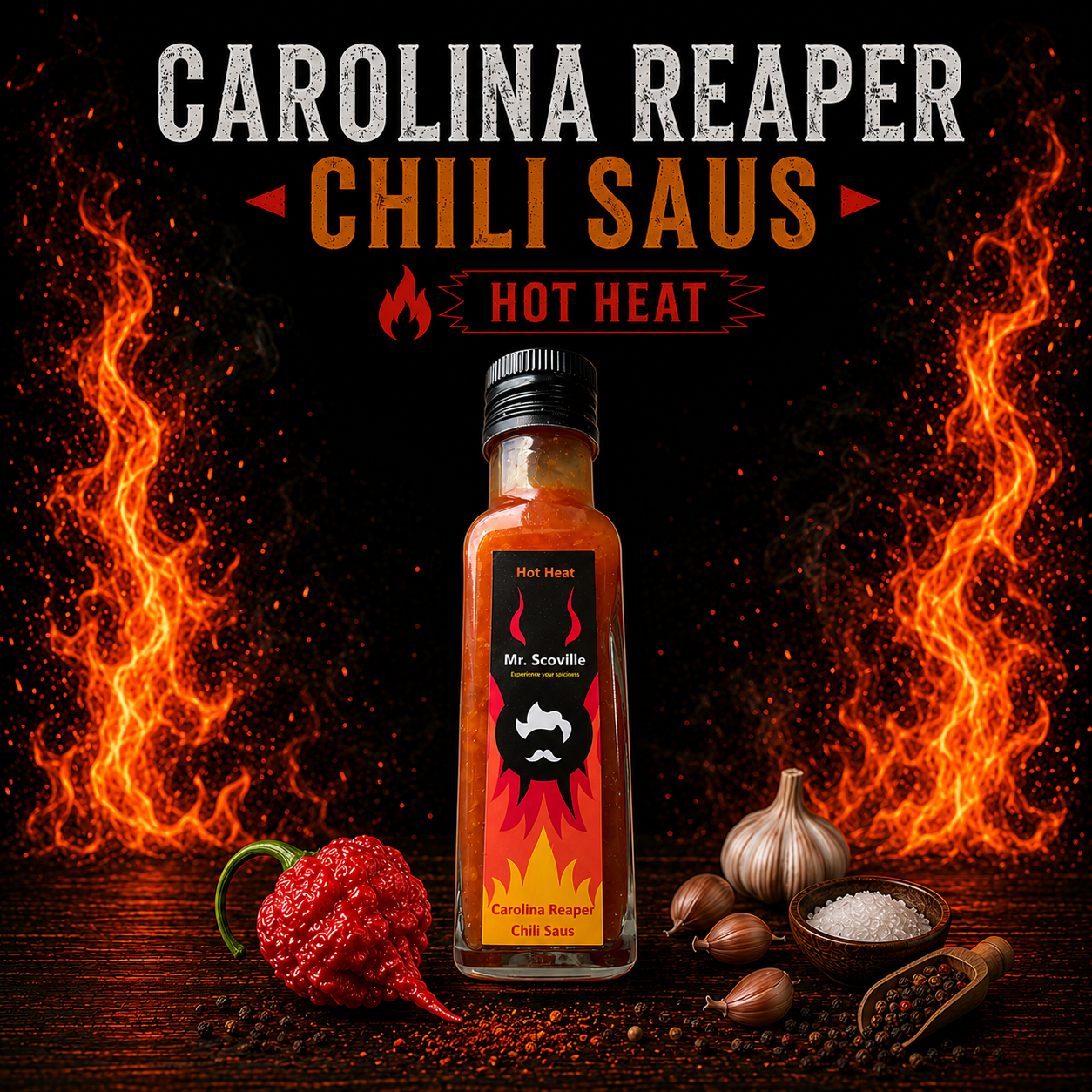 Carolina Reaper Chili Saus