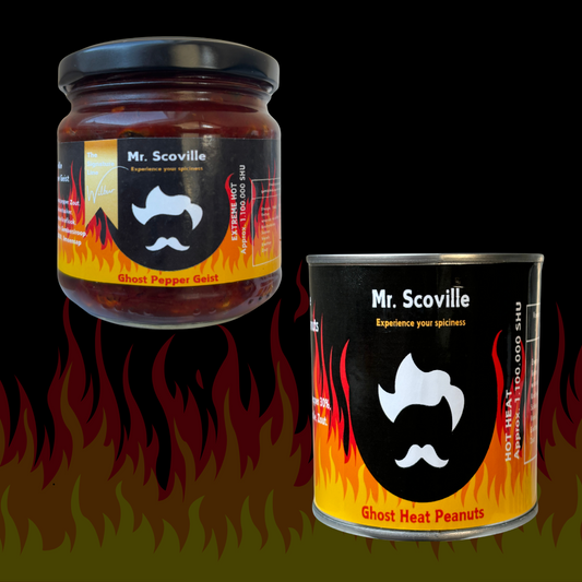 Ghost pepper sambal en hot snacks
