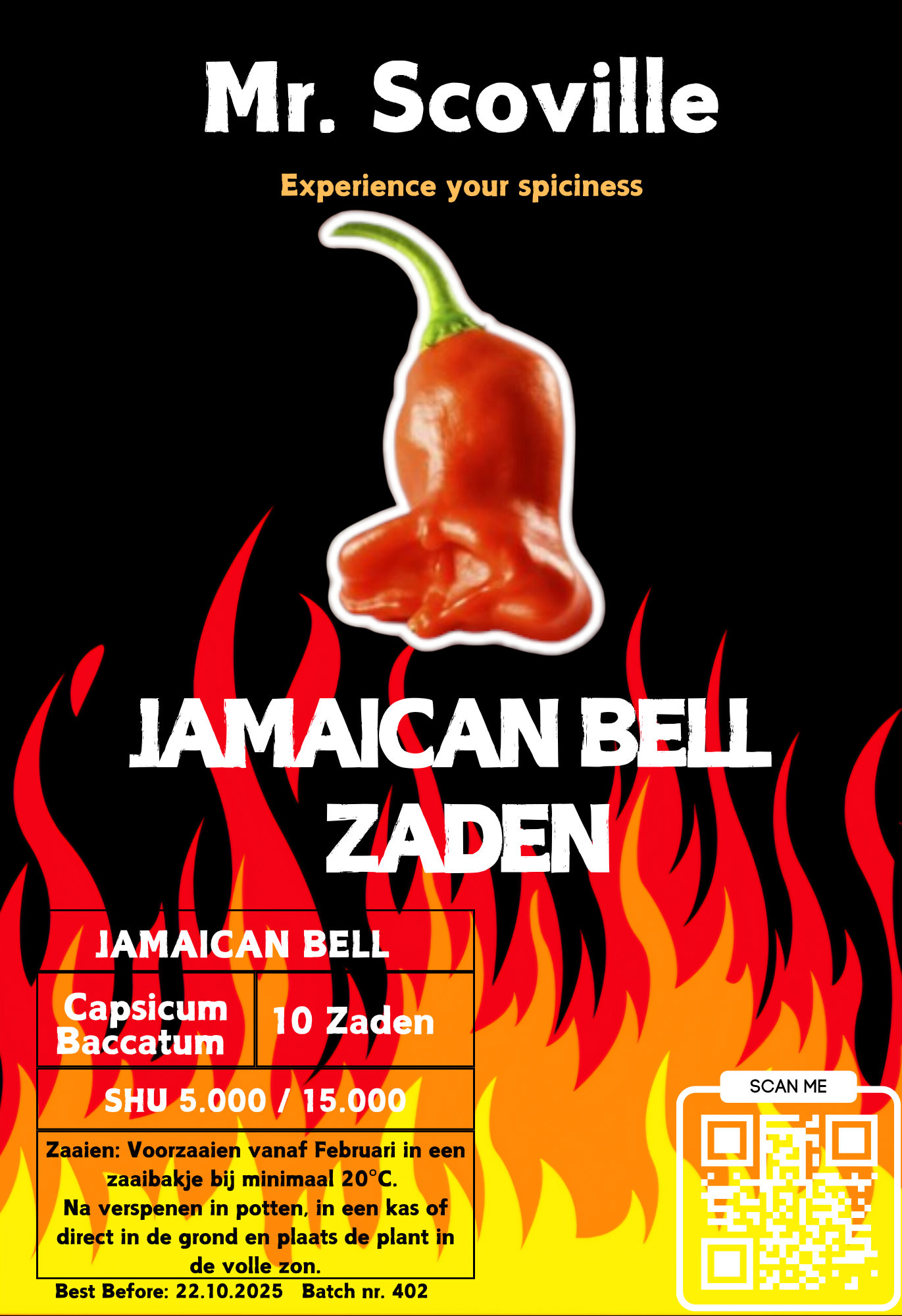 Jamaican Bell Cambuci zaden - 10 stuks