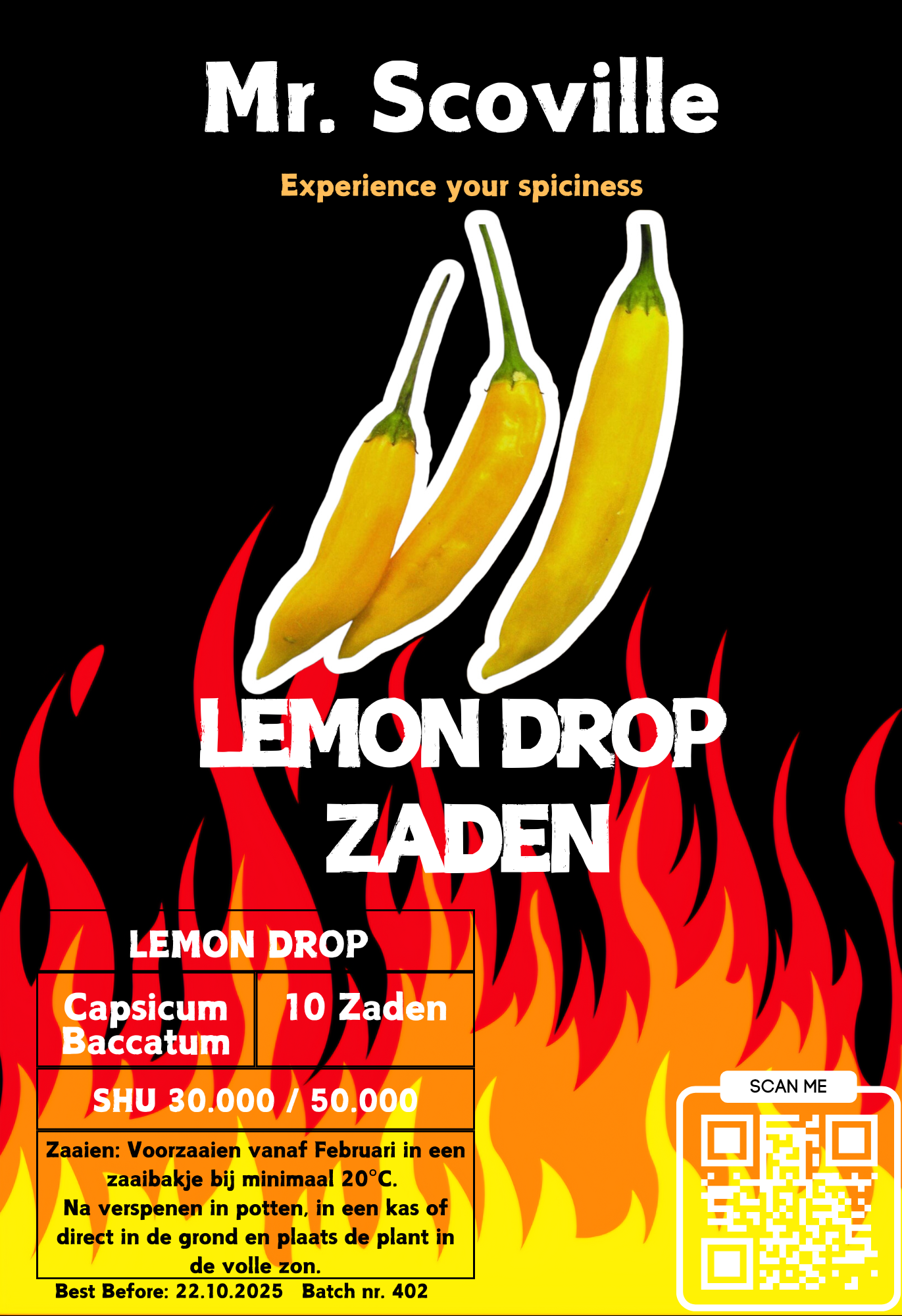 Lemon Drop zaden - 10 stuks